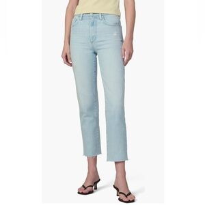 Joe's Women’s The Margot High Waist Raw Hem Slim Straight Leg Jeans - Sz 30, NWT